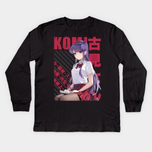 Komi Can’t Communicate - Shouko Komi Kids Long Sleeve T-Shirt